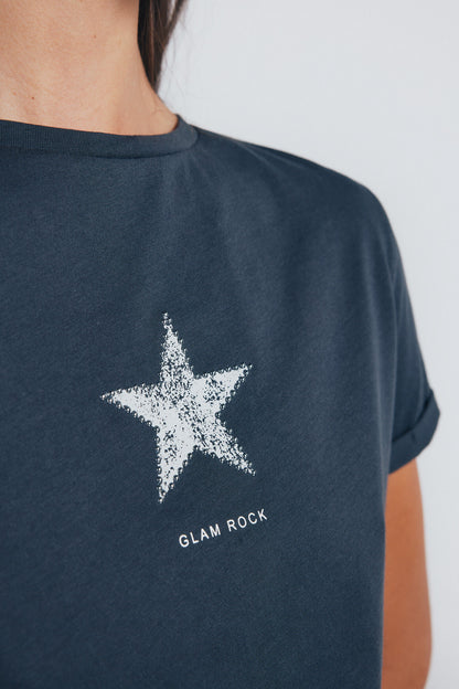 Springfield_Charcoal_Grey_"Glam Rock" T-Shirt_1382489_40_04