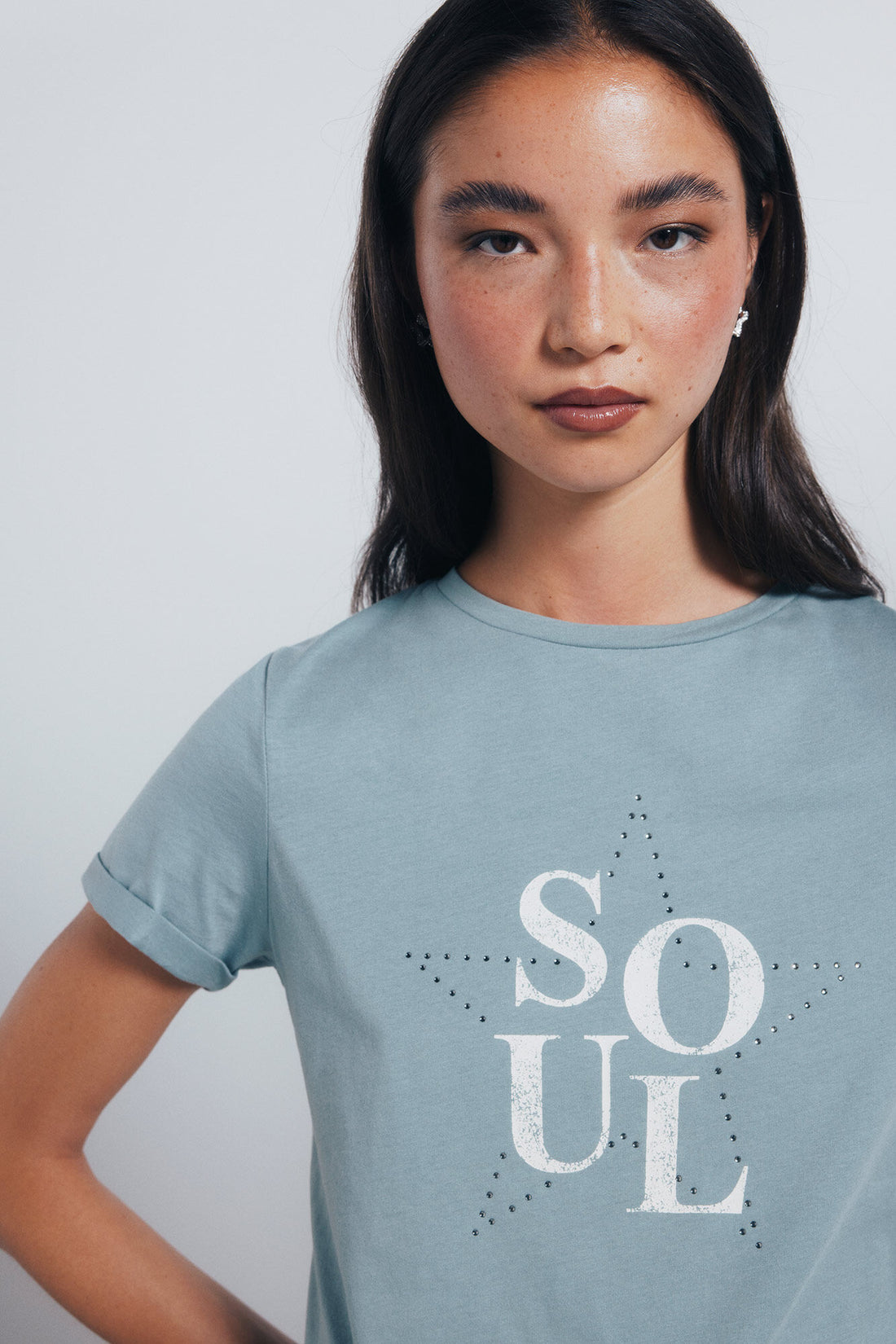 Springfield_Green_"Soul" T-Shirt_1382490_26_02