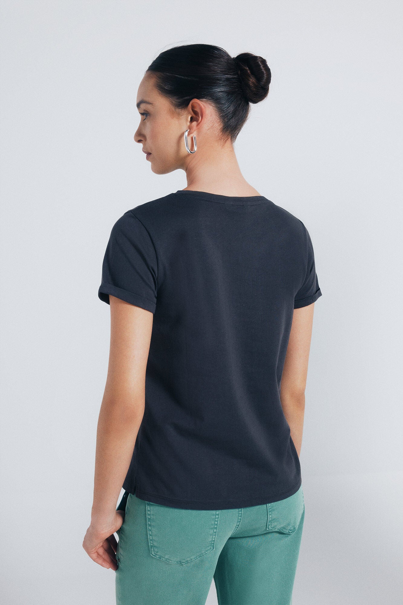 Springfield_Charcoal_Grey_"Born To Be Savage" T-Shirt_1382498_40_05