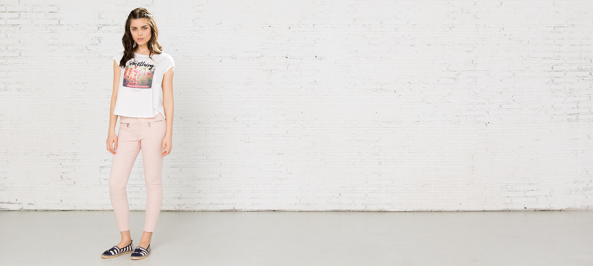 Cap Sleeve Graphic T Shirt_1387154_99_03
