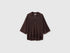 Benetton Brown Women Bamboo Viscose Blend Knit Polo Shirt SKU: 13I8D301P_33T Image 01