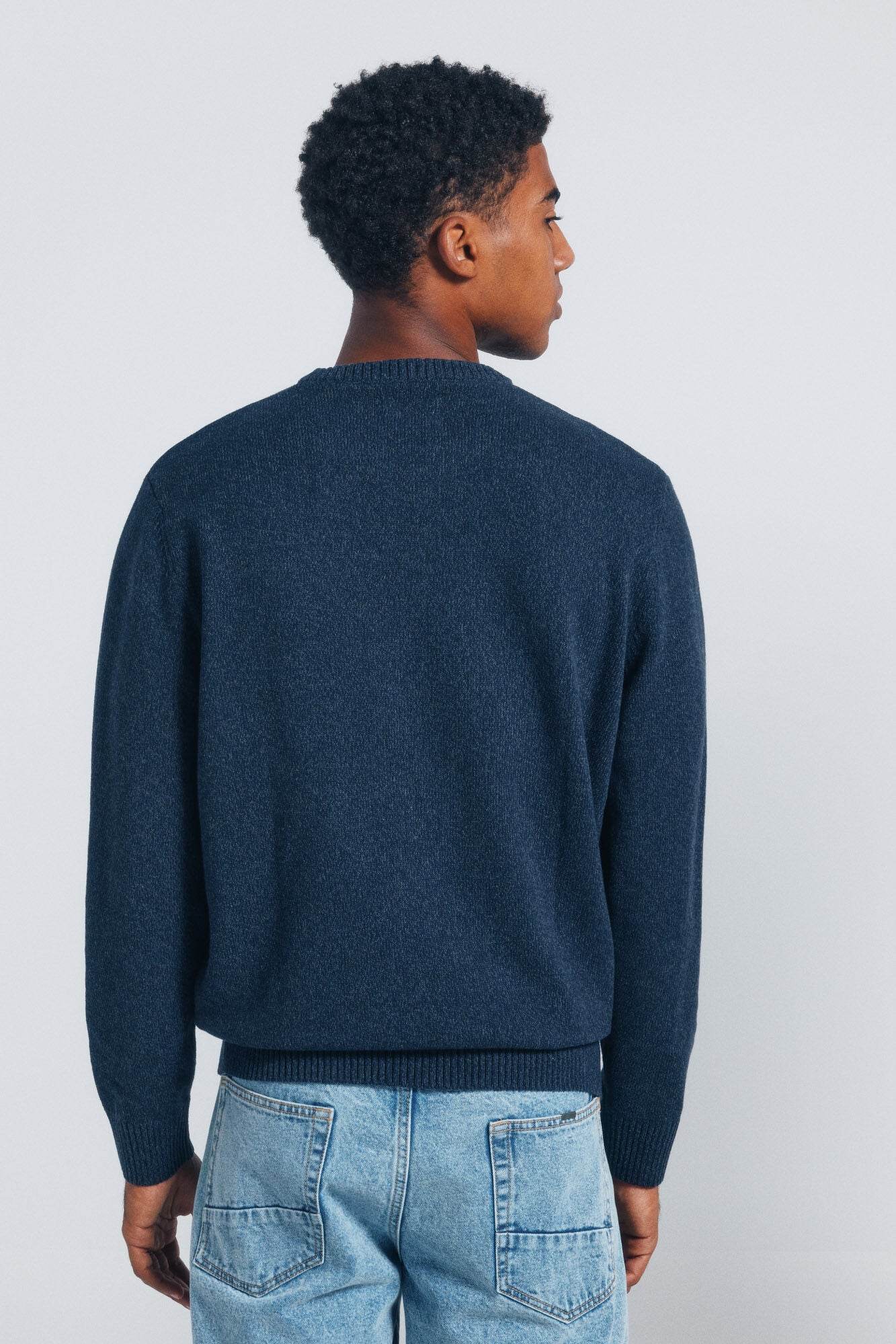 Springfield_Dark Blue_Plain Fantasy Twisted Jumper_1402504_11_05