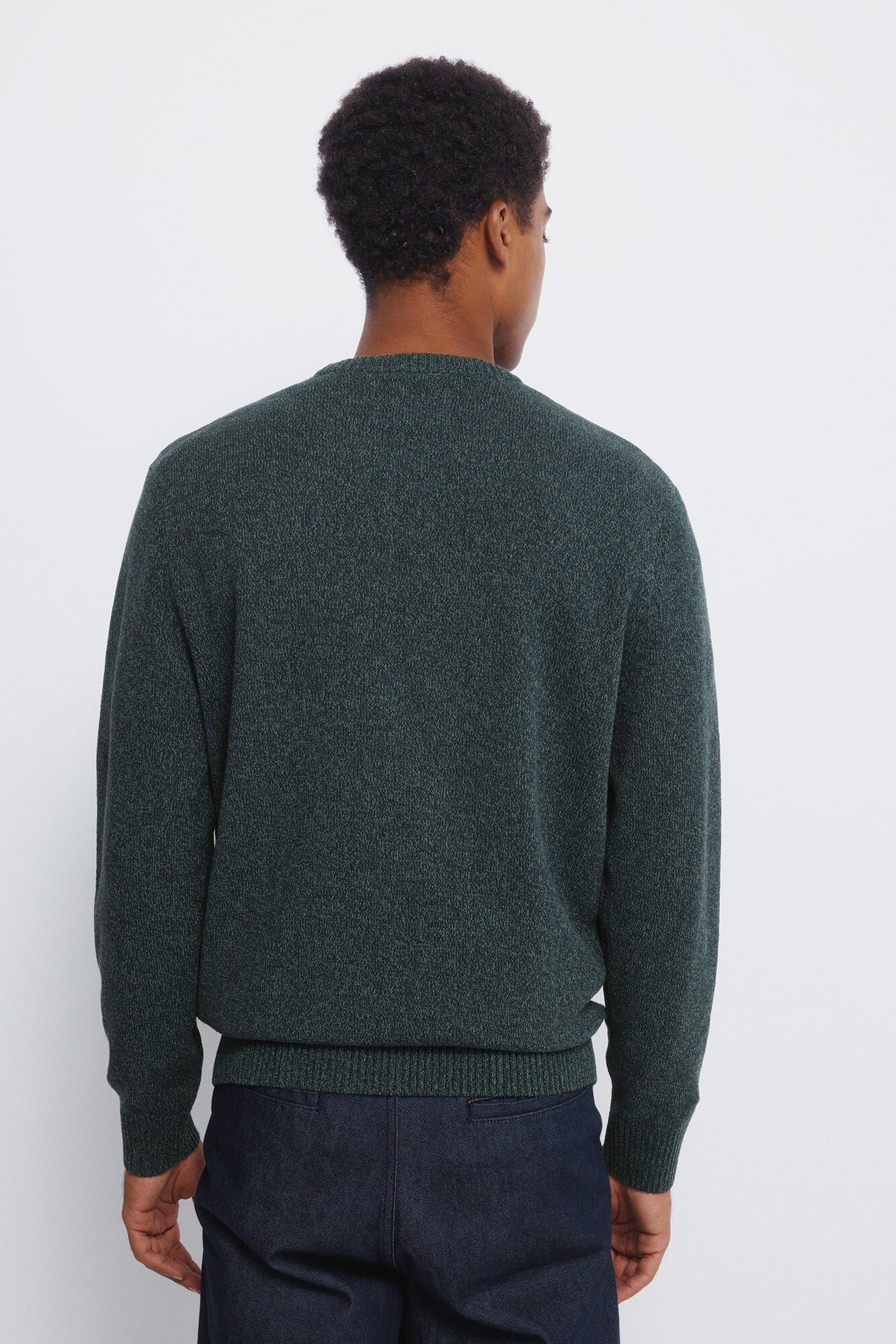 Springfield_Green_Plain Fantasy Twisted Jumper_1402505_23_04