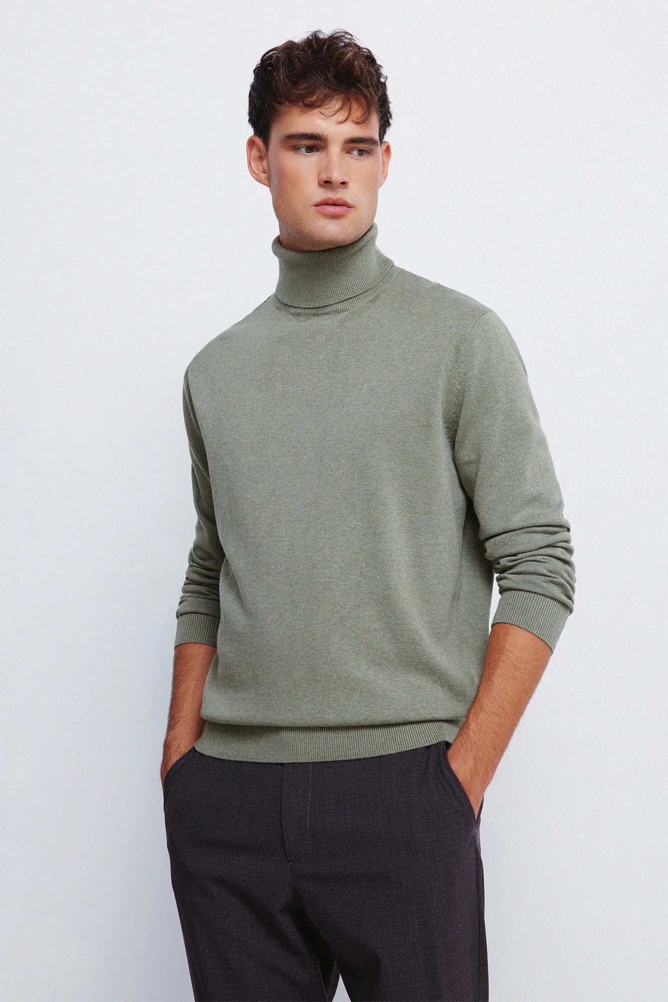 Springfield_black_Basic High Neck Jumper_1402511_93_01
