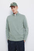 Springfield_Green_Milano Zip Fastening Jumper_1402512_23_01