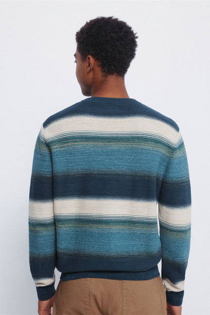 Springfield_Dark Blue_Structured Multi-Stripe Jersey_1402515_11_03