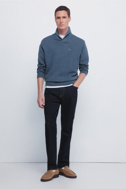 Springfield_Medium Blue_Tuxedo Neck Jumper_1402526_13_03