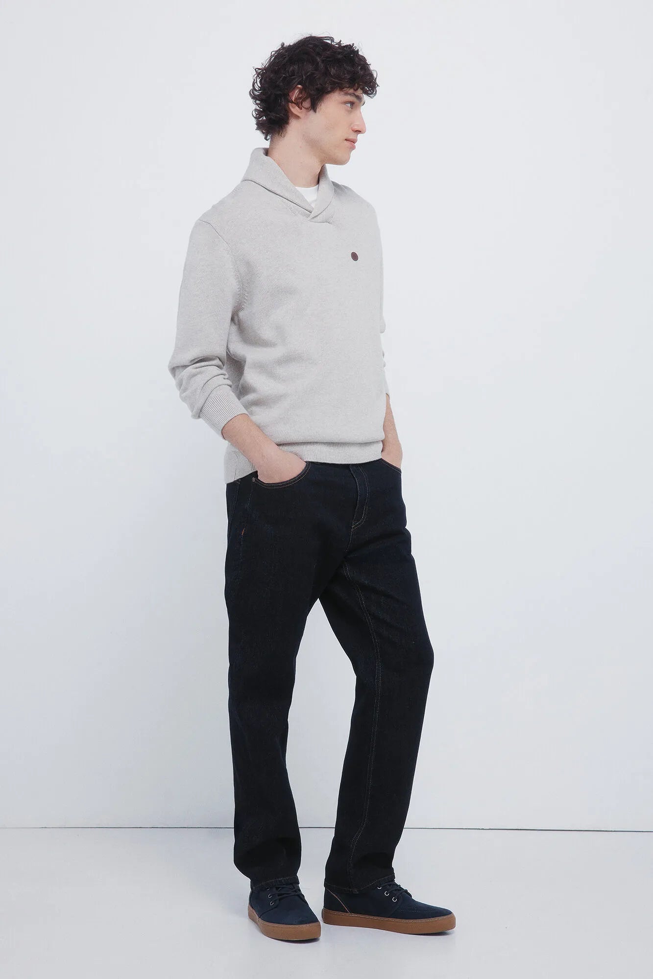 Springfield_Sand_Tuxedo Neck Jumper_1402526_38_04