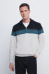 Springfield_Dark Blue_Color Block Zip Fastening Jumper_1402527_11_01