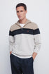 Springfield_0_Color Block Zip Fastening Jumper_1402529_48_01