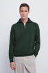 Springfield_Green_Fashionable Trucker Neck Jumper_1402533_22_01