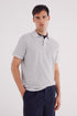 Springfield_Grey_Short Sleeve Jersey with Polo Shirt Neck Structure_1422868_44_01