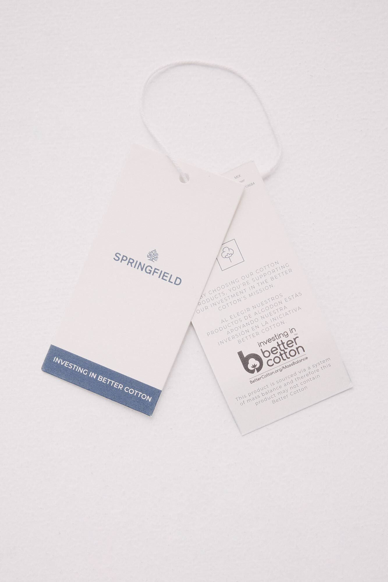 Springfield_Blue_Short Sleeve Jersey with Polo Shirt Neck Structure_1422873_10_06