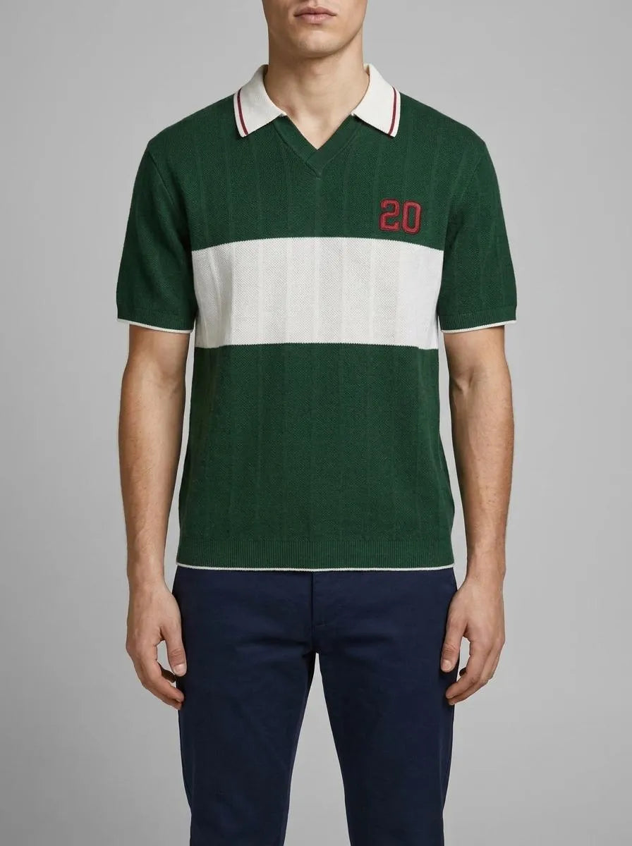 Springfield 0 Men Contrast Polo Shirt SKU: 1423155_24 Image 00