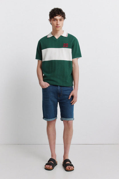 Springfield 0 Men Contrast Polo Shirt SKU: 1423155_24 Image 03