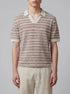 Springfield 0 Men Mouline Striped Structure Polo Shirt SKU: 1423158_67 Image 00