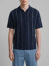 Springfield 0 Men Striped Structured Polo Shirt SKU: 1423159_17 Image 00