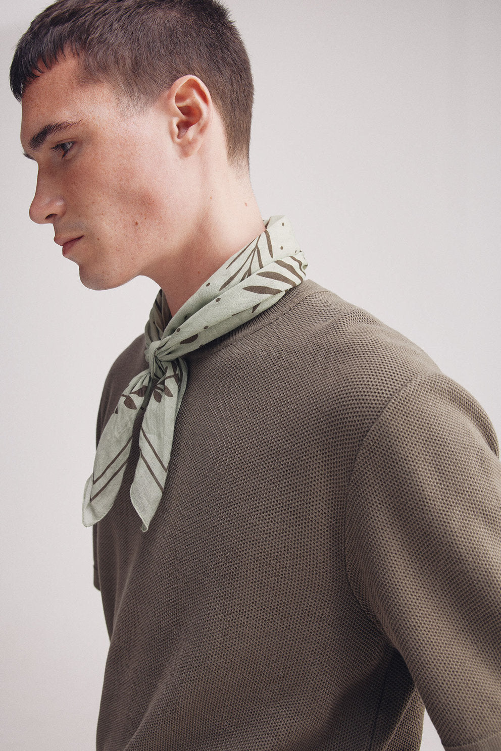 Springfield_Short-Sleeved Textured Jumper_1429161_91_02