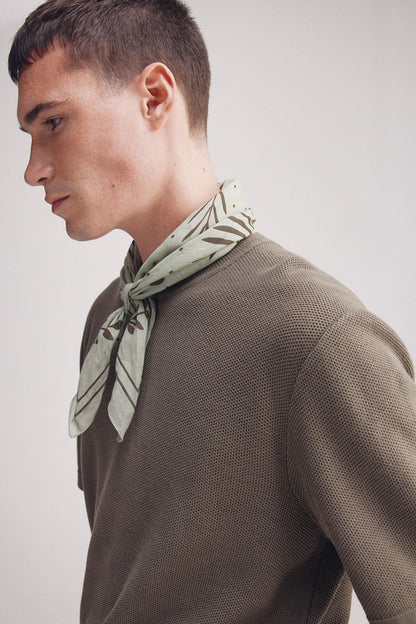 Springfield_Short-Sleeved Textured Jumper_1429161_91_02