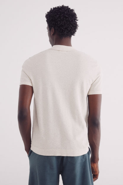 Springfield_Short-Sleeved Textured Jumper_1429166_48_03