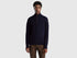 Benetton_Dark Blue_Turtleneck in Wool Blend_1444U2022_3C1_01
