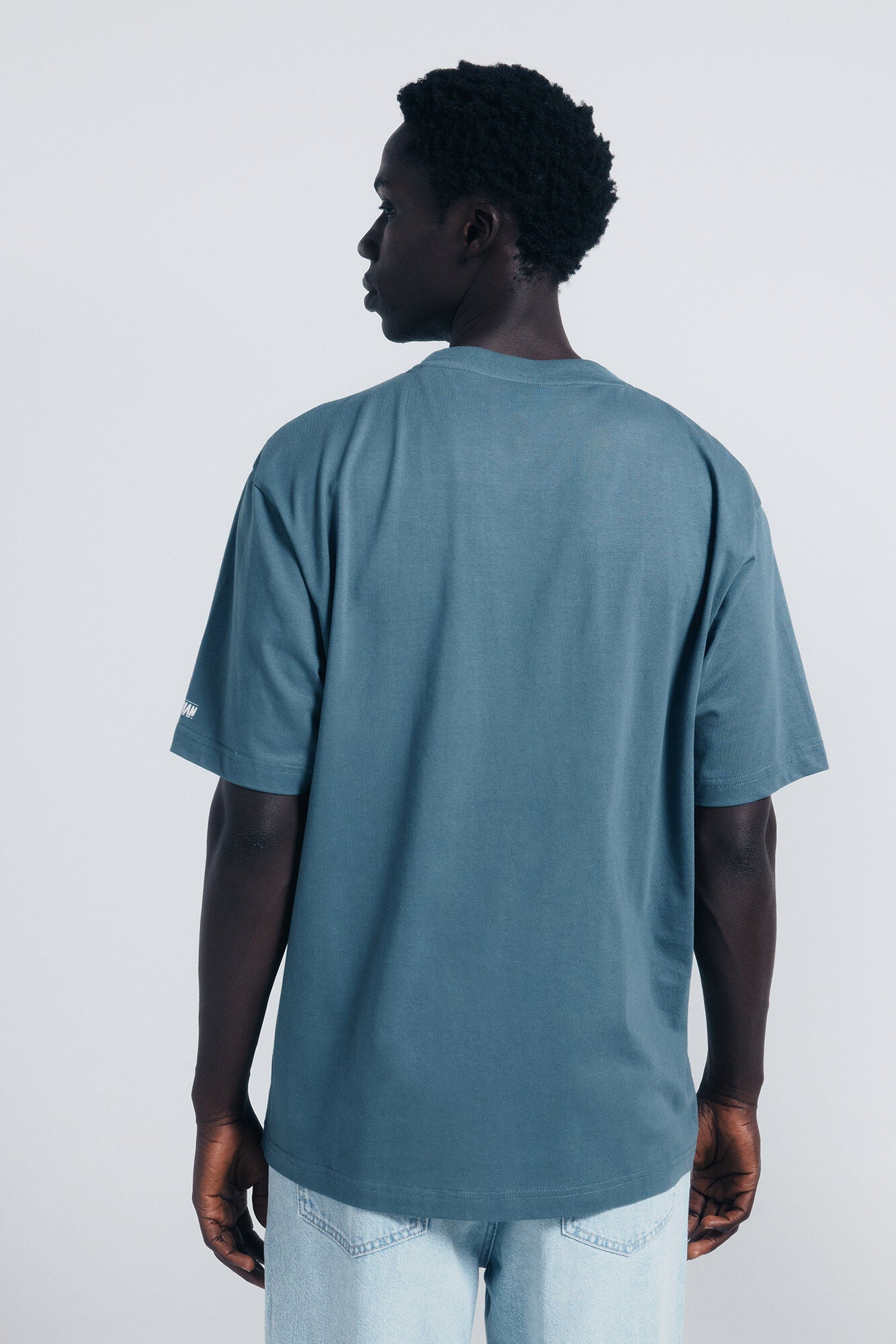 Springfield_Blue_Mando &amp; Grogu T-Shirt_1452589_83_05