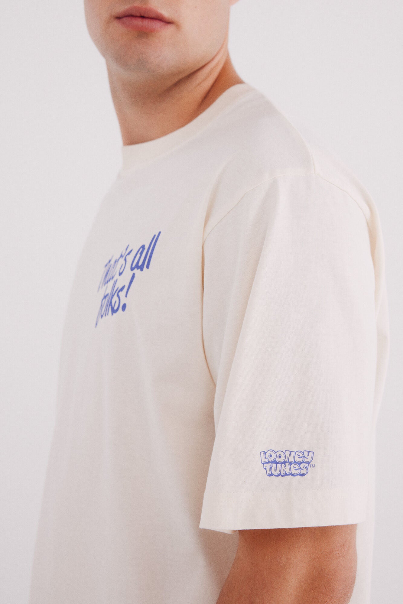 Springfield_White_Looney Tunes T-Shirt_1452590_97_04