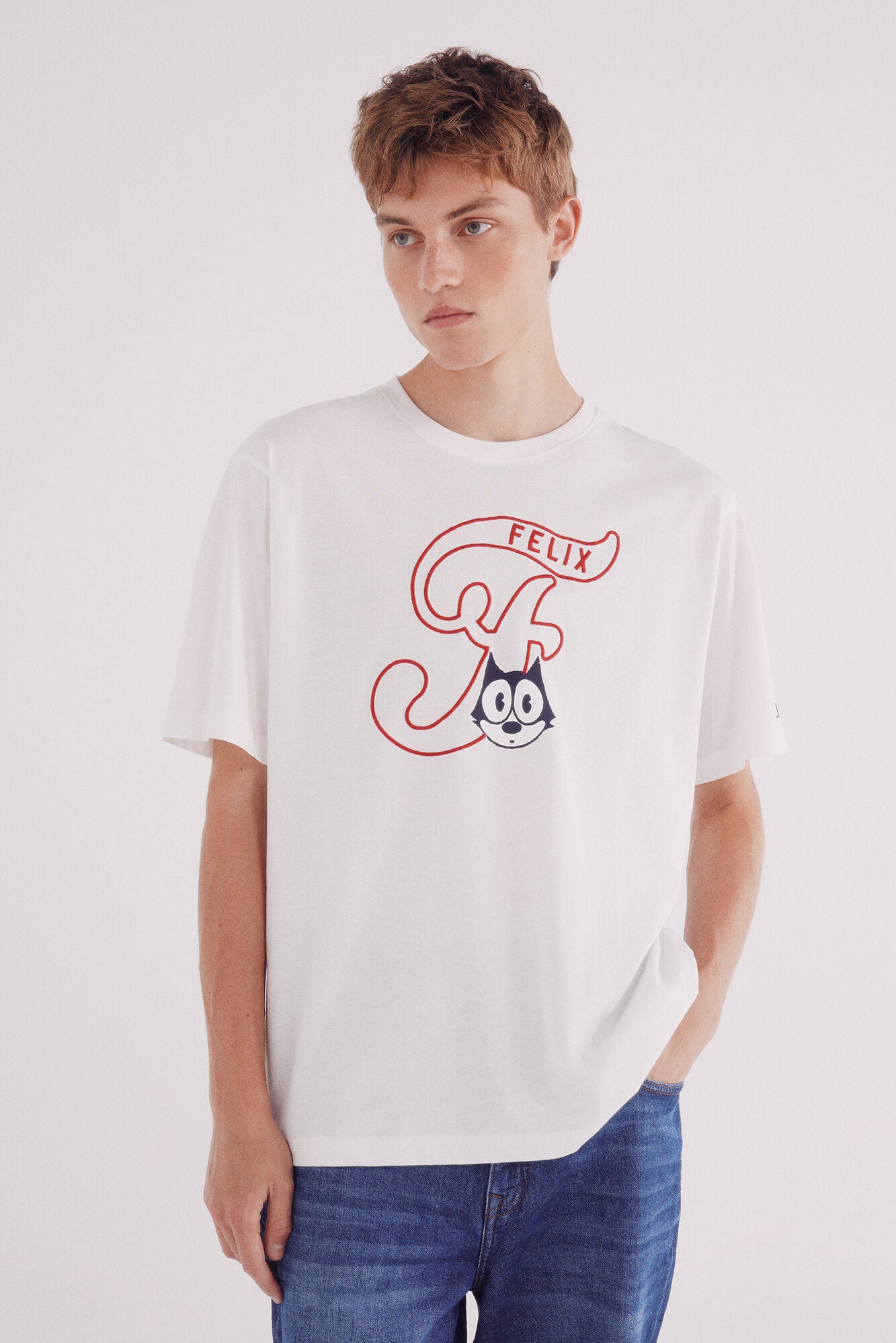 Springfield_White_Felix The Cat T-Shirt_1452597_96_01
