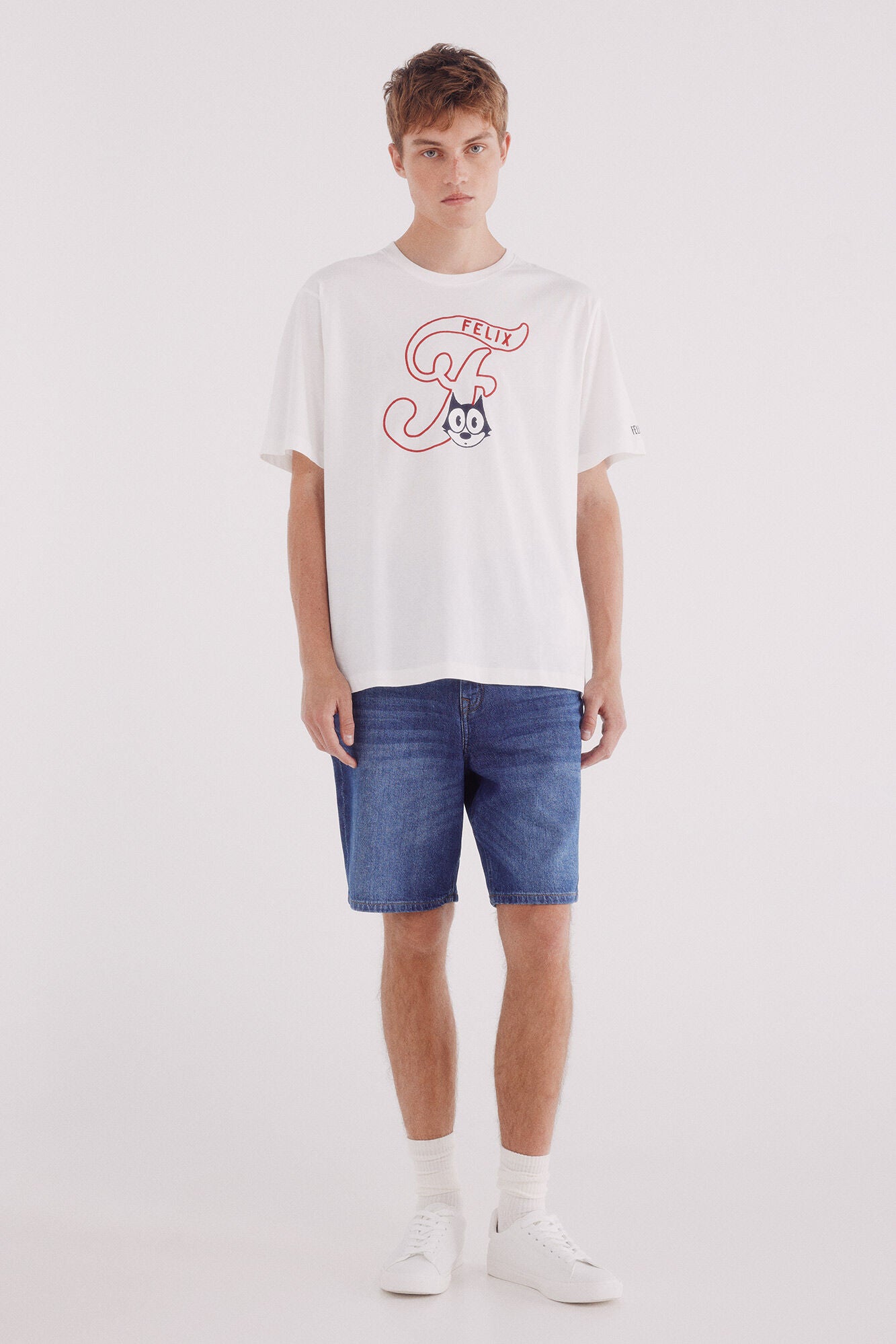 Springfield_White_Felix The Cat T-Shirt_1452597_96_05