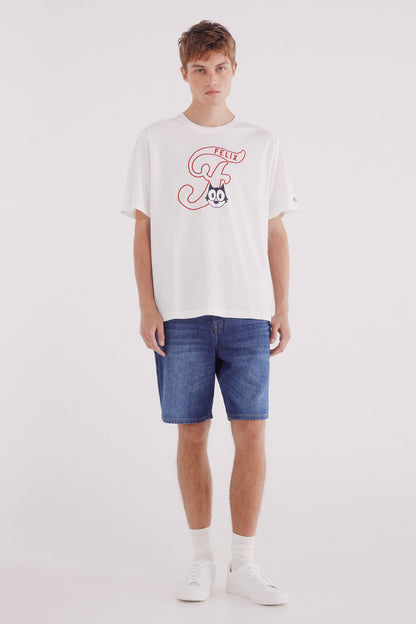 Springfield_White_Felix The Cat T-Shirt_1452597_96_05