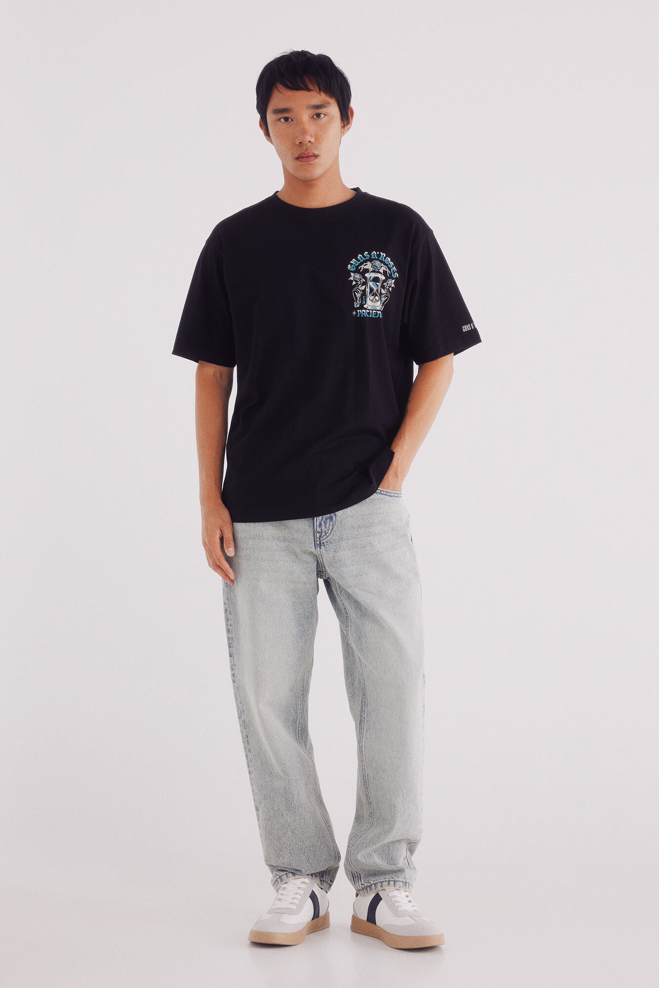 Springfield_Black_Guns &amp; Roses T-Shirt_1452600_01_03