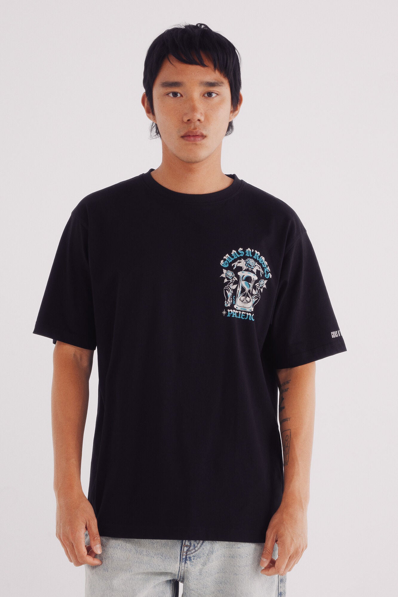 Springfield_Black_Guns &amp; Roses T-Shirt_1452600_01_04