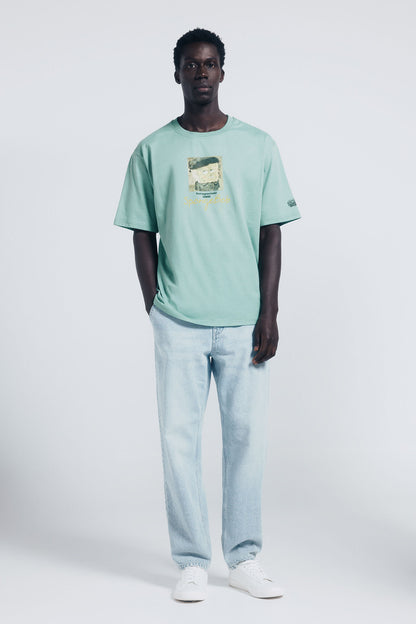 Springfield_Green_Spongebob Van Gogh T-Shirt_1452602_27_06