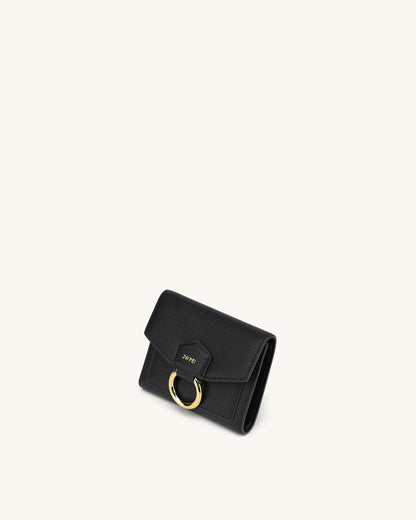 JW PEI_Black Grained Vegan Leather_Stella Wallet_148-1_Black Grained Vegan Leather_02
