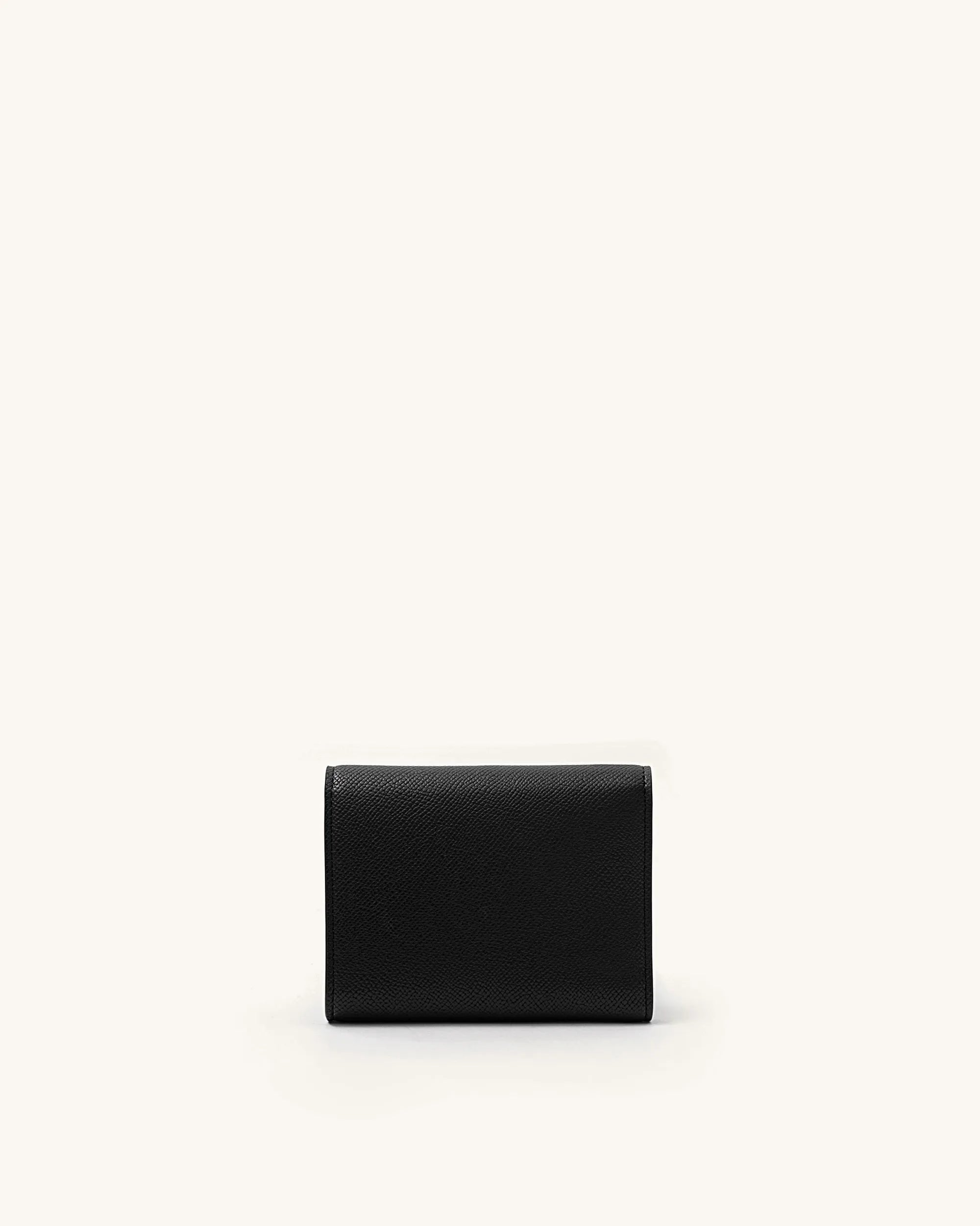 JW PEI_Black Grained Vegan Leather_Stella Wallet_148-1_Black Grained Vegan Leather_03