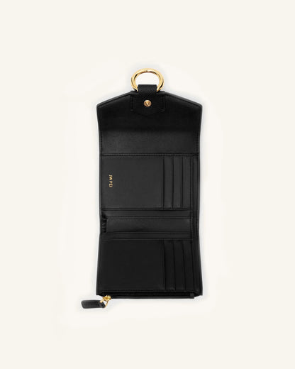 JW PEI_Black Grained Vegan Leather_Stella Wallet_148-1_Black Grained Vegan Leather_06