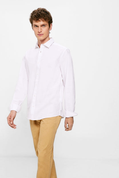 Cotton Button Down Shirt_1507733_99_03