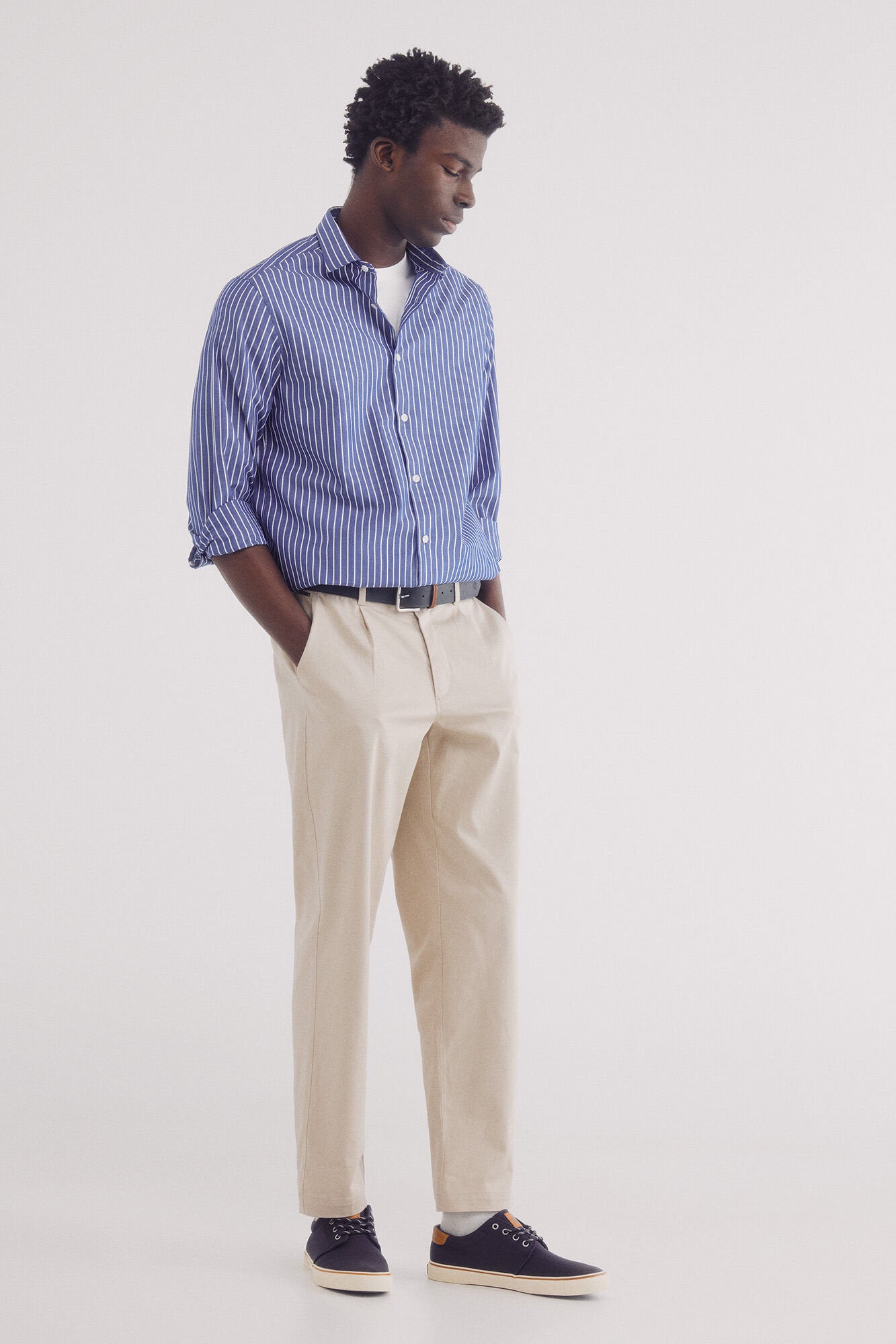 Springfield_Striped Poplin Shirt Dress Up_1509825_11_02