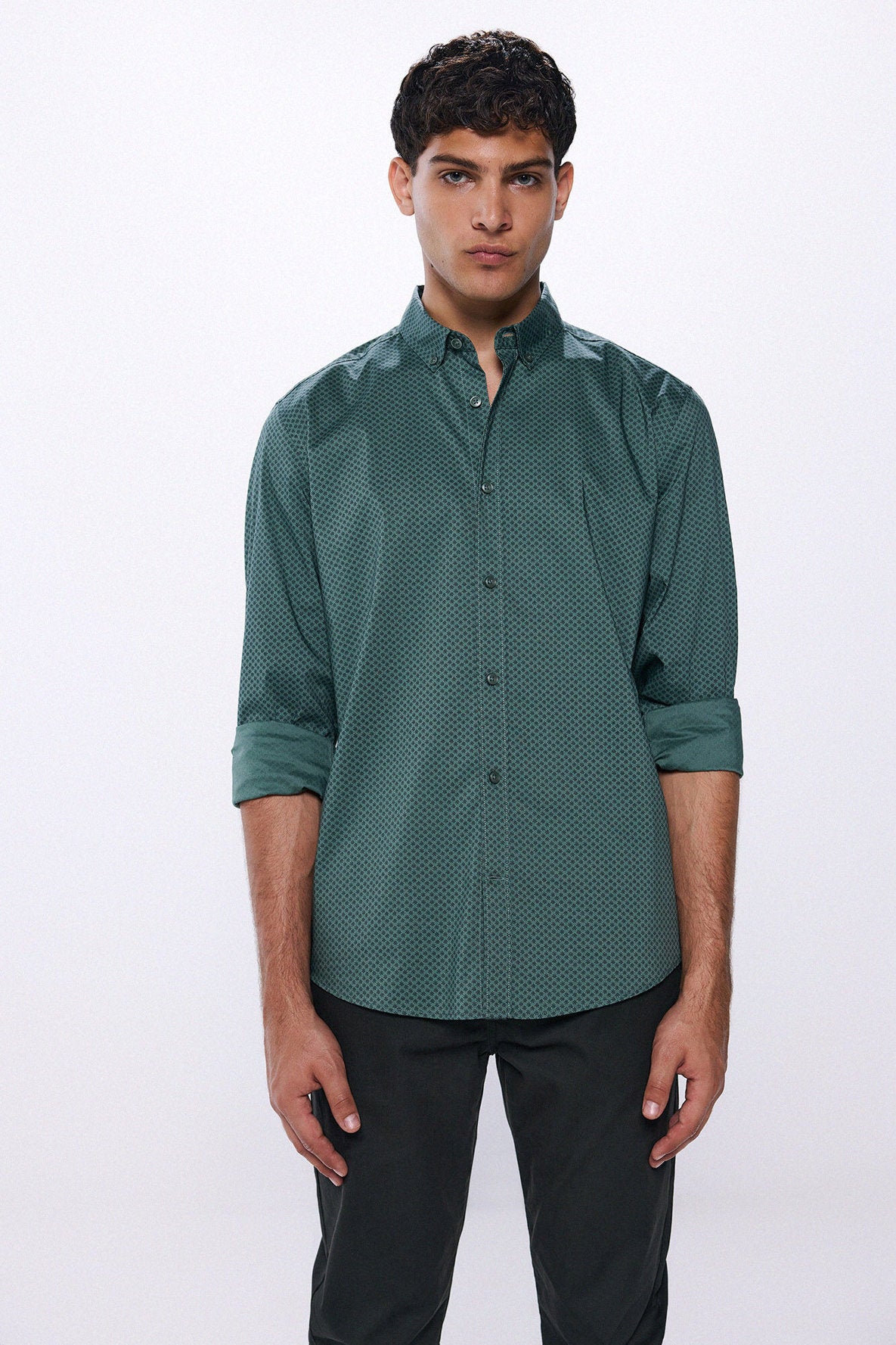 Dress Shirt in 100% Poplin_1518571_22_01