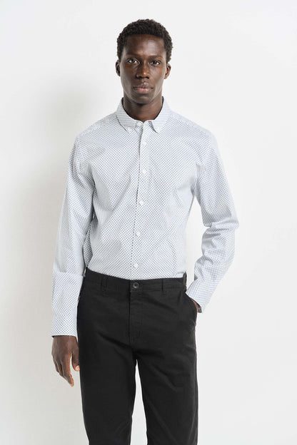 Dress Shirt in 100% Poplin_1518571_99_01