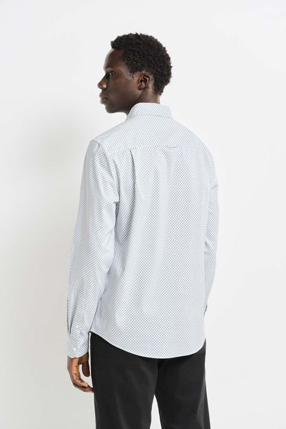 Dress Shirt in 100% Poplin_1518571_99_02