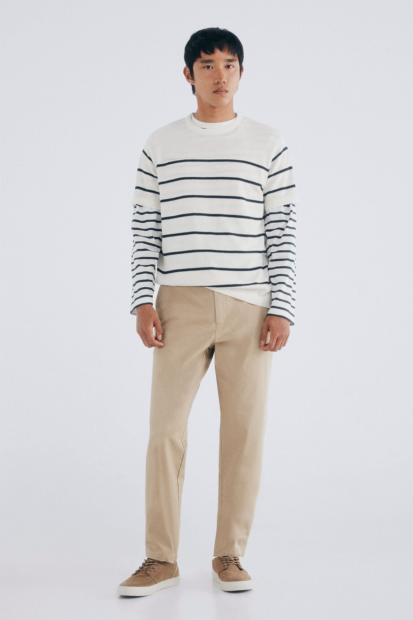 Springfield_Beige/Camel_Lightweight Comfort Slim Fit Chinos Pants_1552721_52_01