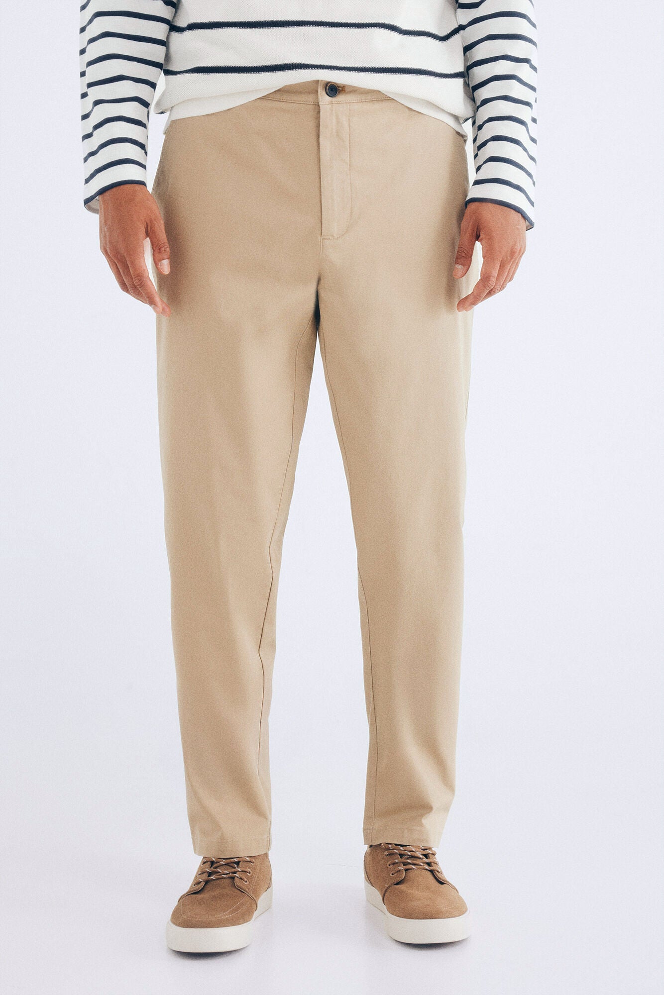 Springfield_Beige/Camel_Lightweight Comfort Slim Fit Chinos Pants_1552721_52_02