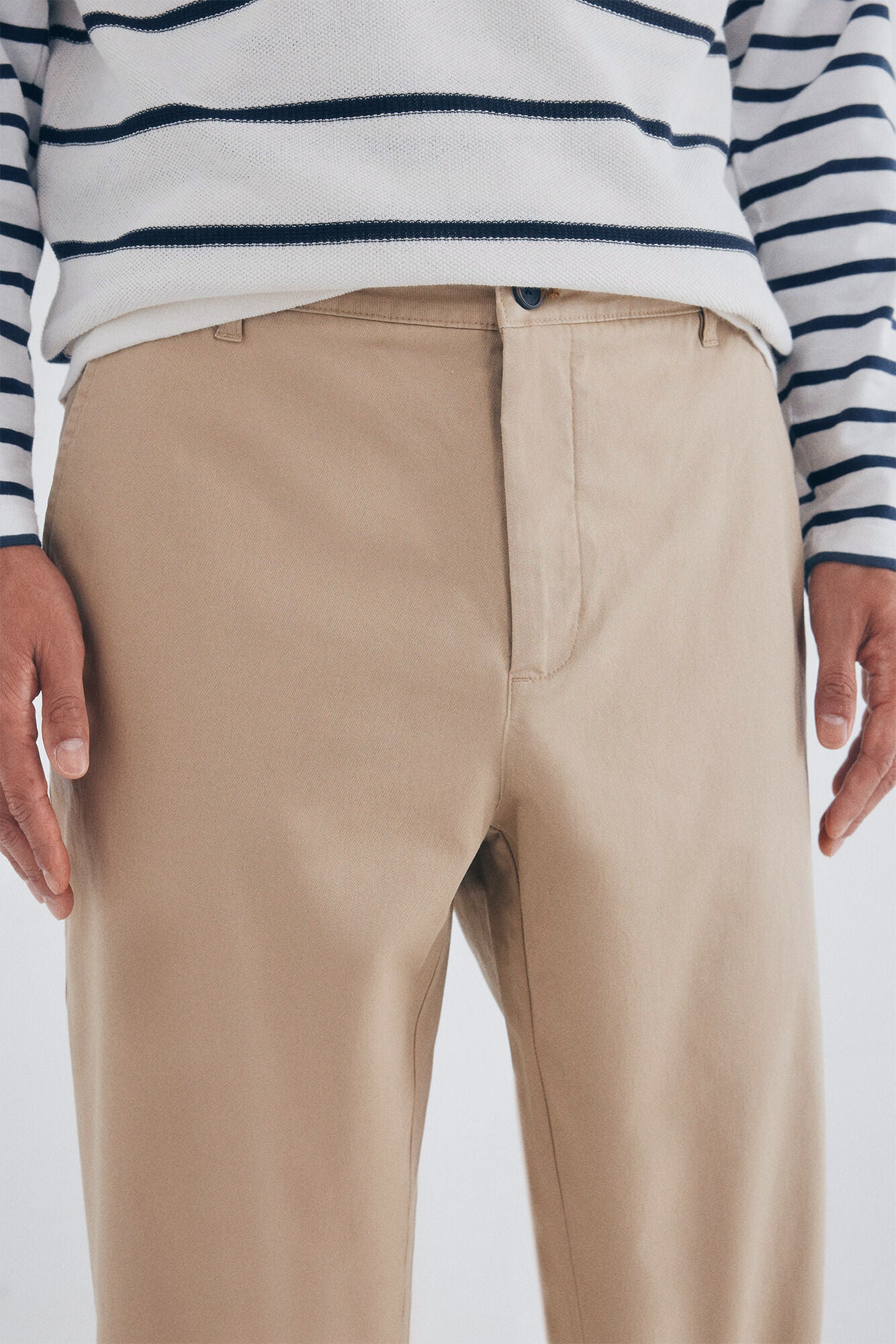 Springfield_Beige/Camel_Lightweight Comfort Slim Fit Chinos Pants_1552721_52_03