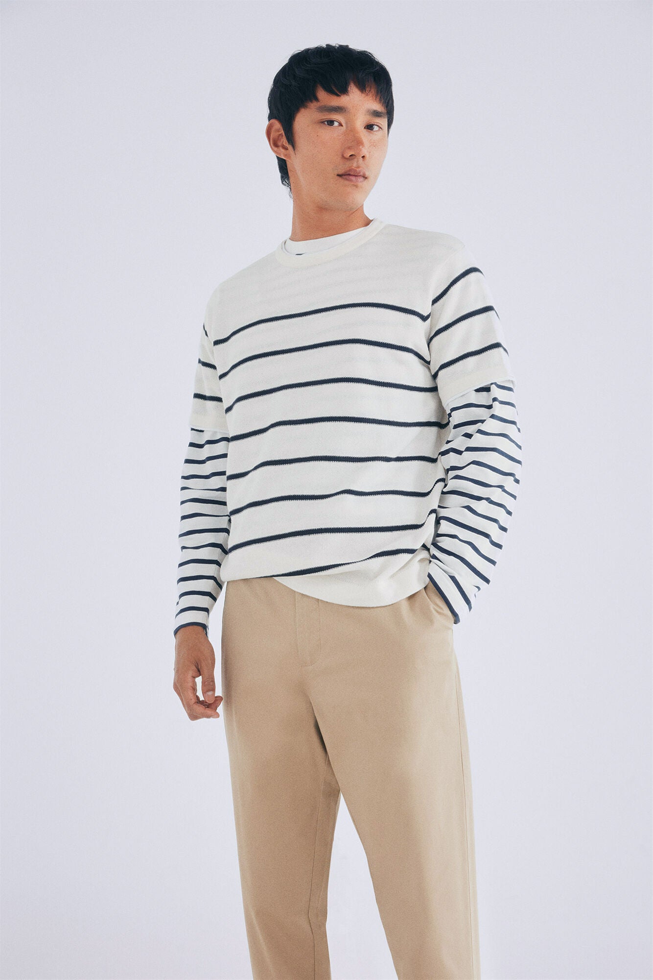 Springfield_Beige/Camel_Lightweight Comfort Slim Fit Chinos Pants_1552721_52_06