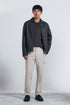 Springfield_Sand_Slim Fit Cargo Trousers_1552725_38_01
