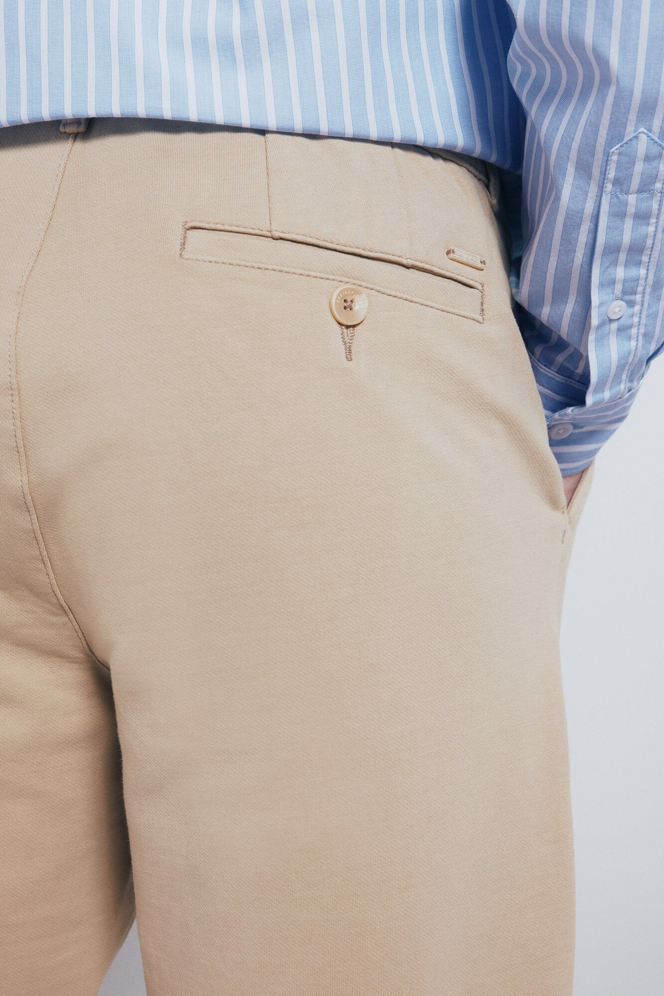 Springfield_Beige_Slim Fit Comfort Chinos_1552726_52_04