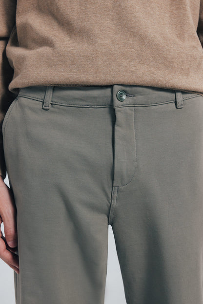 Springfield_Green_Slim Fit Comfort Chinos_1552726_93_04