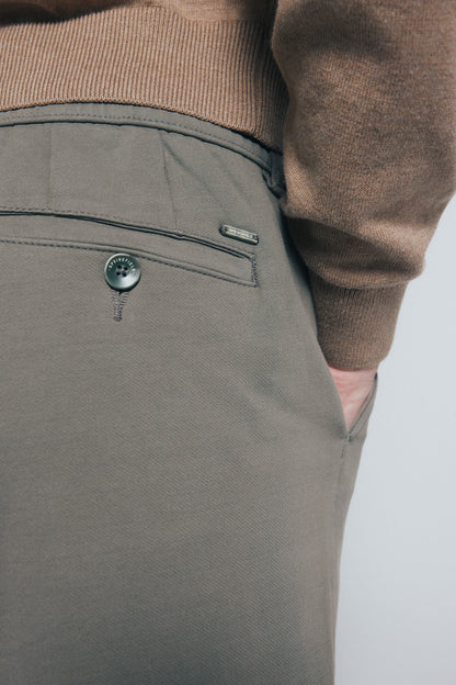 Springfield_Green_Slim Fit Comfort Chinos_1552726_93_05