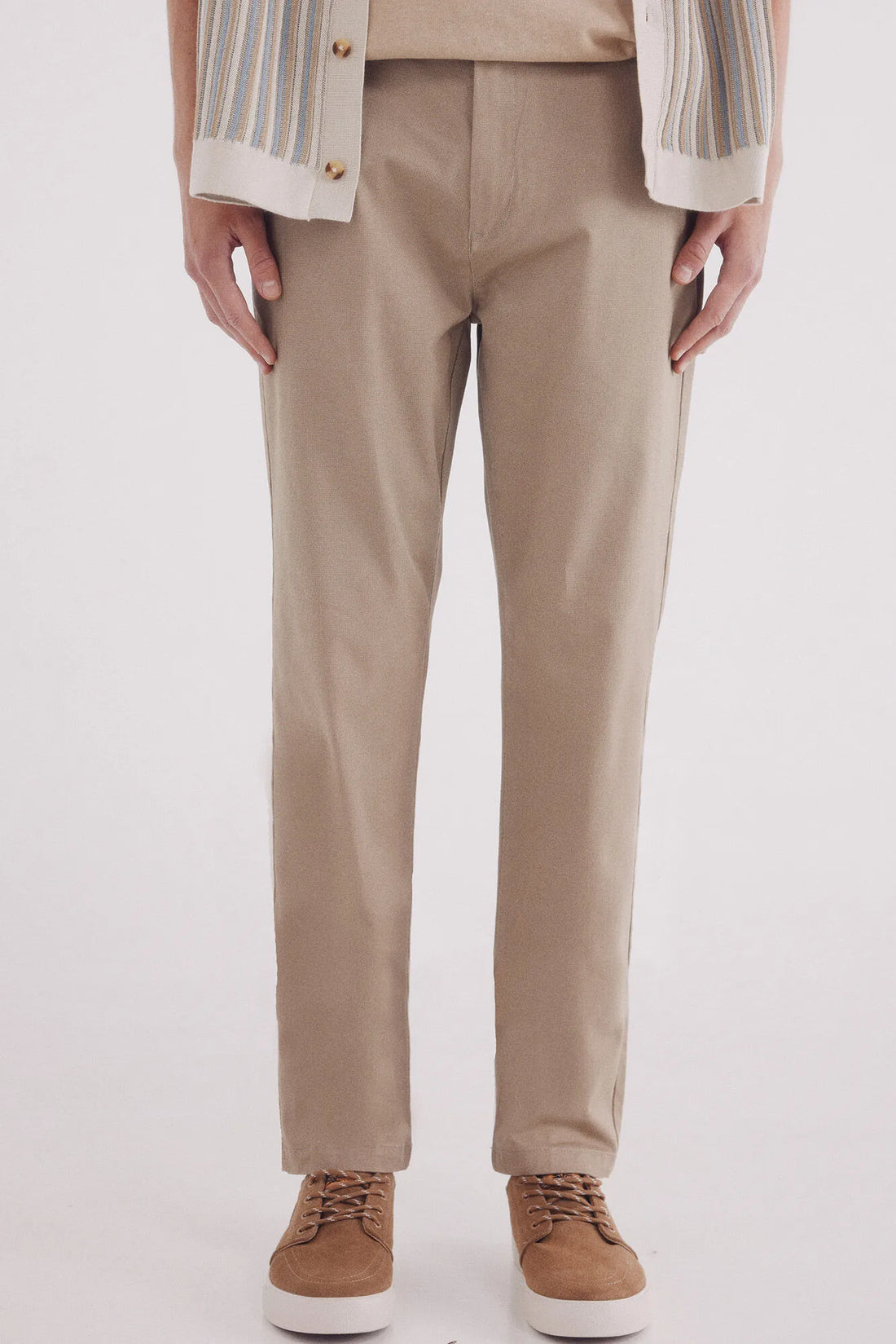 Springfield_0_Slim Fit Micro-Printed Chinos Pants_1552727_36_02